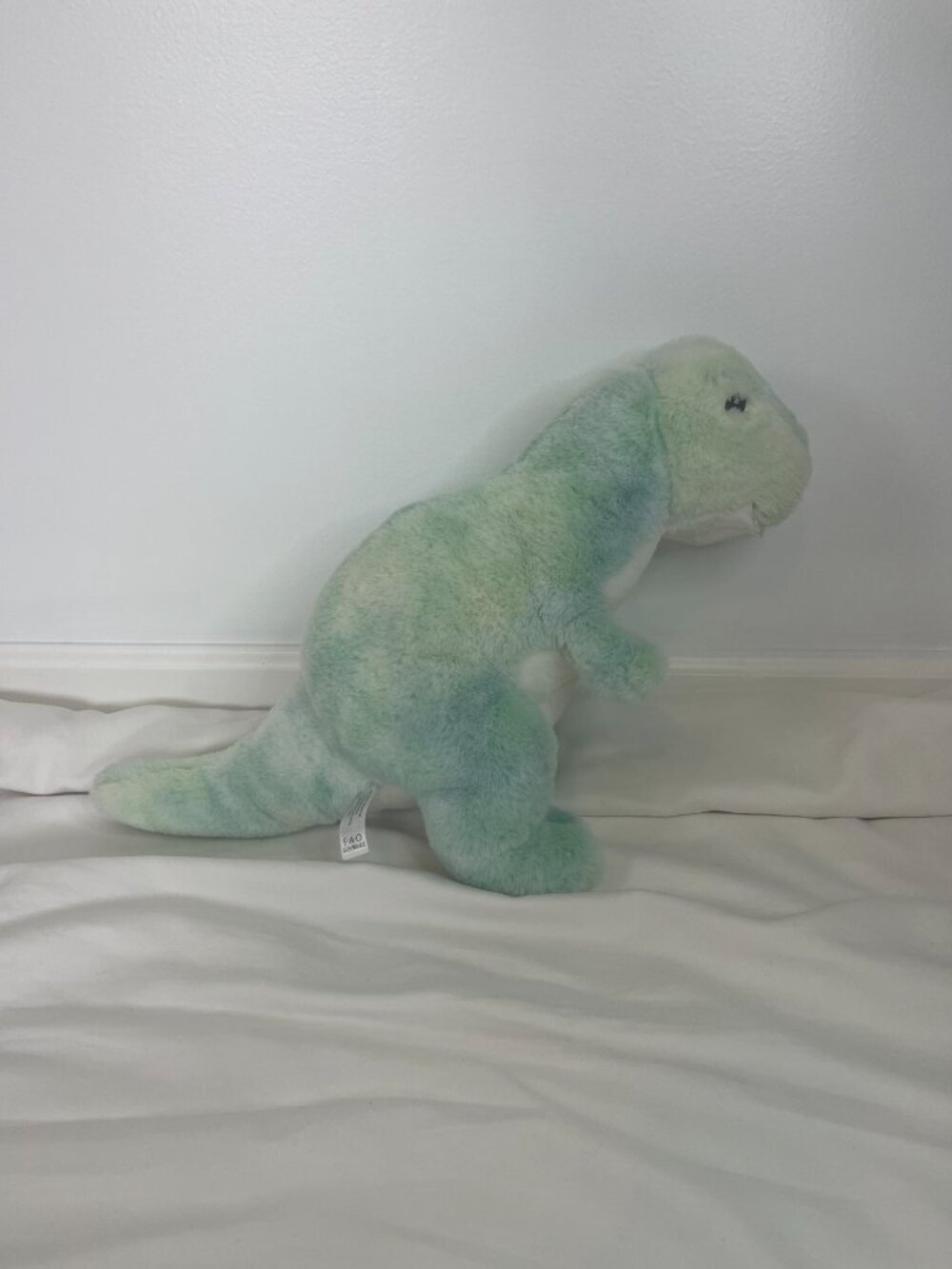 FAO Schwarz Glow Bright 12" T-Rex LED Plush Toy
